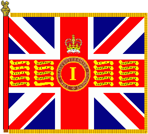 [1st Battalion - The Gloucestershire Regiment - Queen's Colour - 1952]